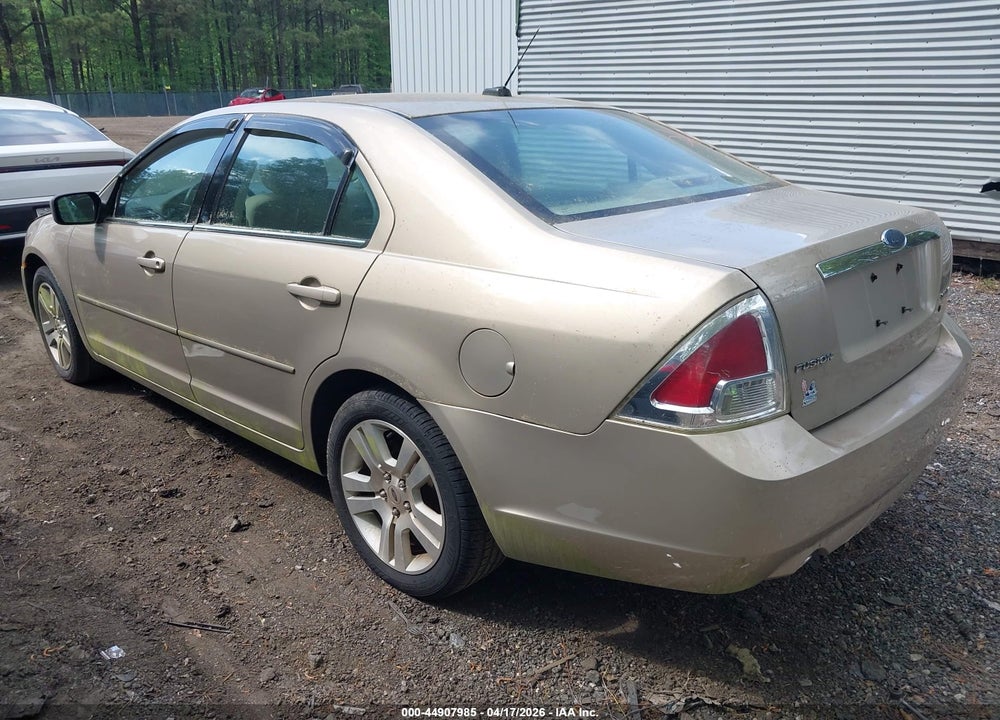 2007 FORD FUSION SEL VIN: 3FAHP08107R212960