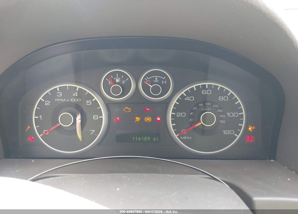 2007 FORD FUSION SEL VIN: 3FAHP08107R212960