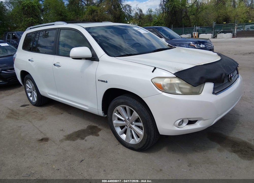 2008 TOYOTA HIGHLANDER HYBRID LIMITED VIN: JTEEW44A382021936