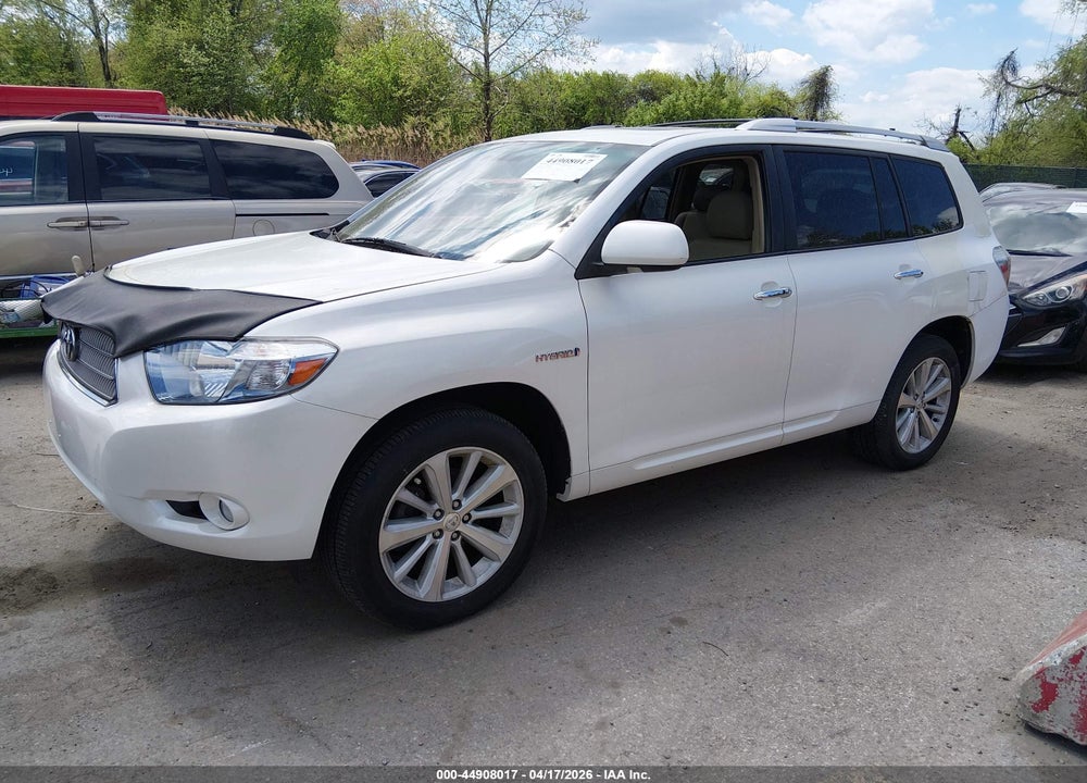 2008 TOYOTA HIGHLANDER HYBRID LIMITED VIN: JTEEW44A382021936
