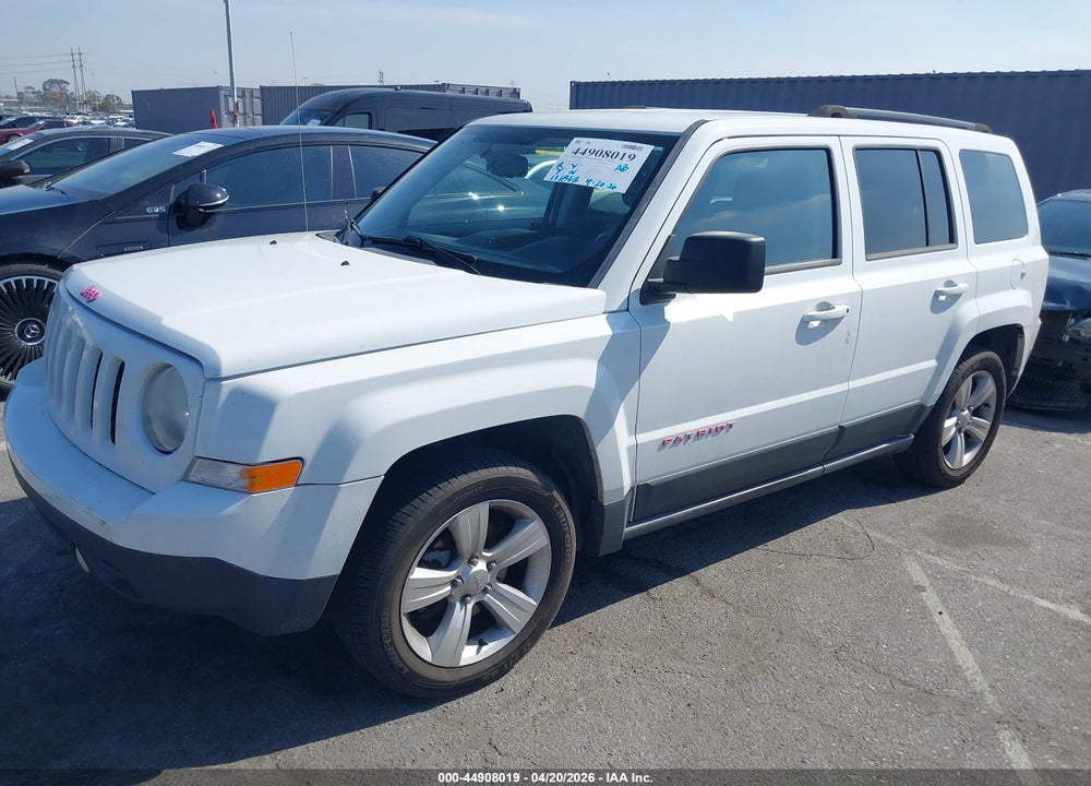 2014 JEEP PATRIOT LATITUDE VIN: 1C4NJPFB5ED510090