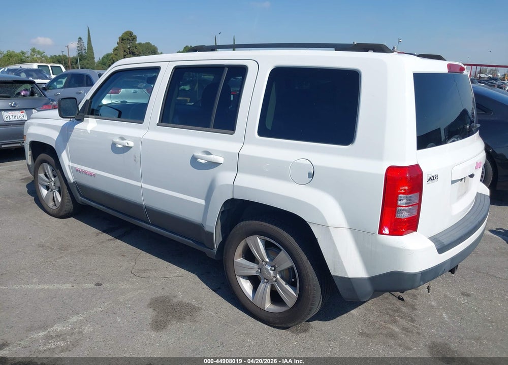 2014 JEEP PATRIOT LATITUDE VIN: 1C4NJPFB5ED510090