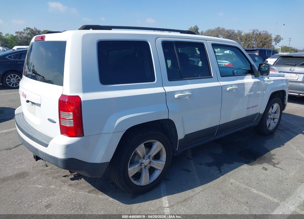 2014 JEEP PATRIOT LATITUDE VIN: 1C4NJPFB5ED510090