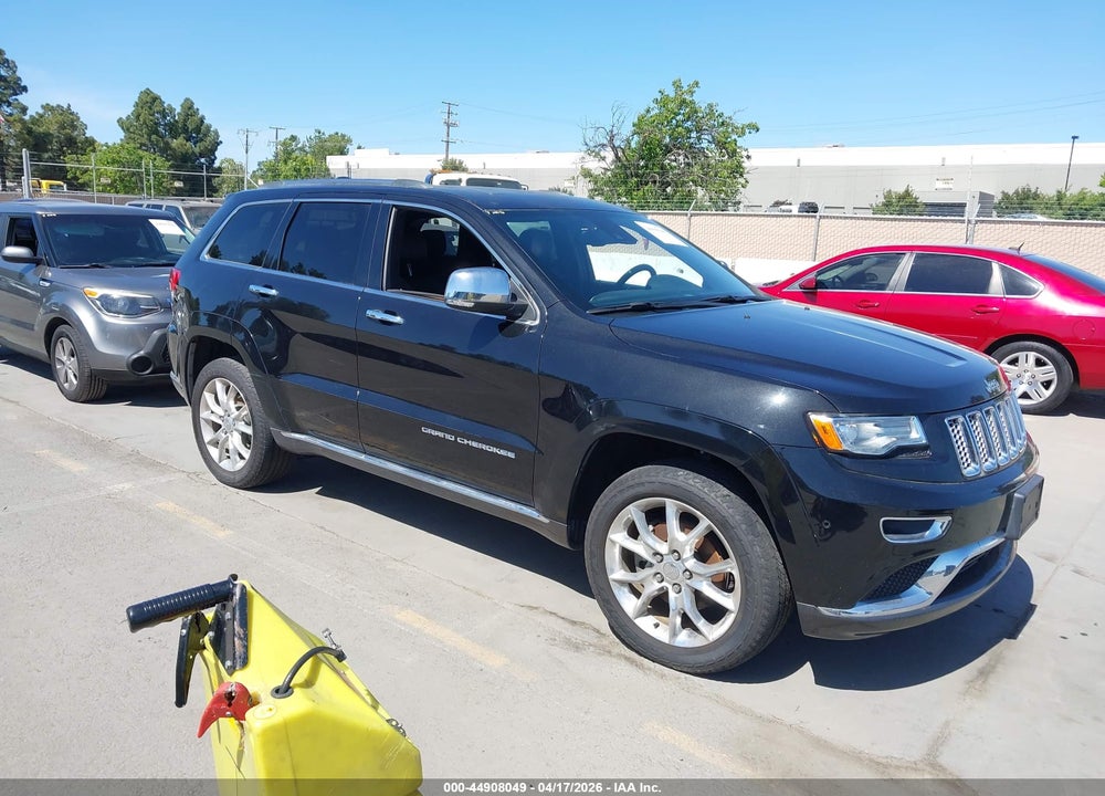 2015 JEEP GRAND CHEROKEE SUMMIT VIN: 1C4RJFJG3FC922434