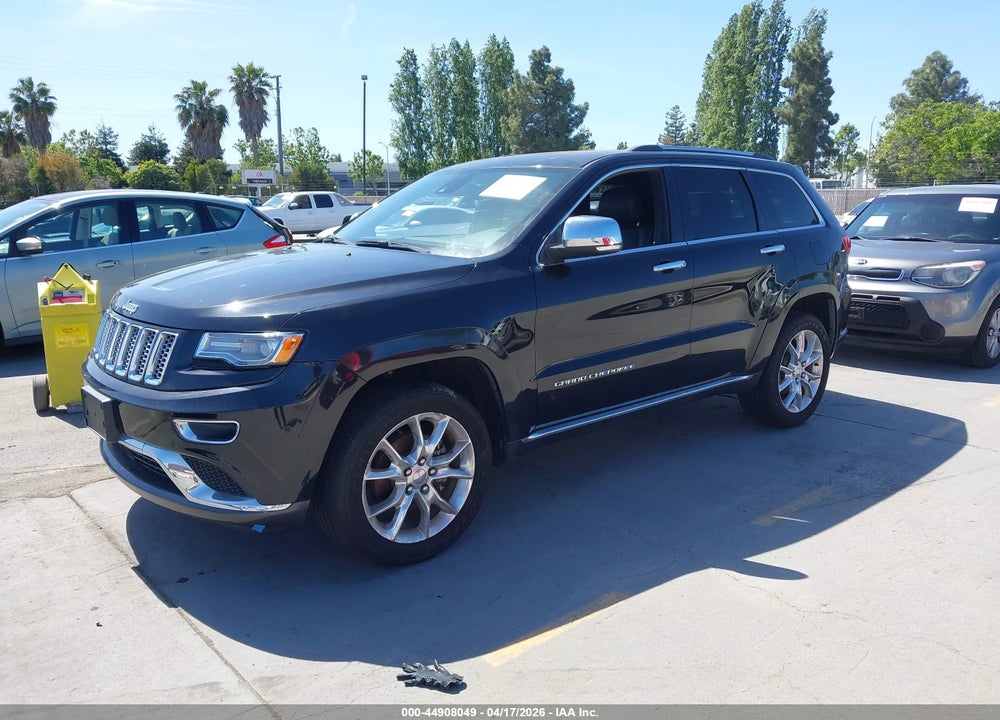 2015 JEEP GRAND CHEROKEE SUMMIT VIN: 1C4RJFJG3FC922434