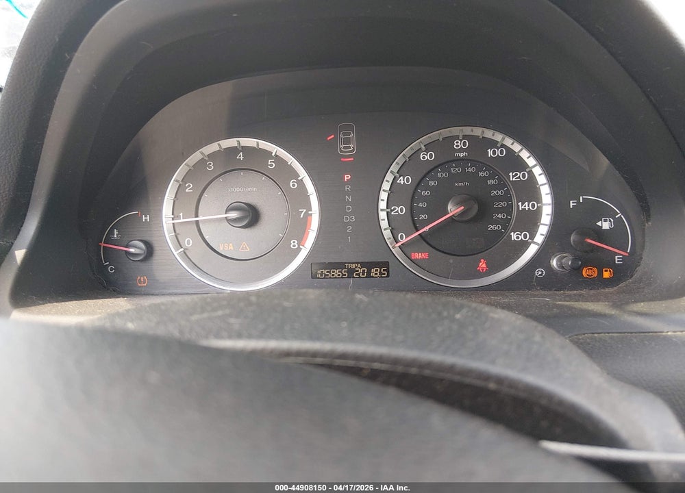 2008 HONDA ACCORD 2.4 EX VIN: 1HGCP26718A118929