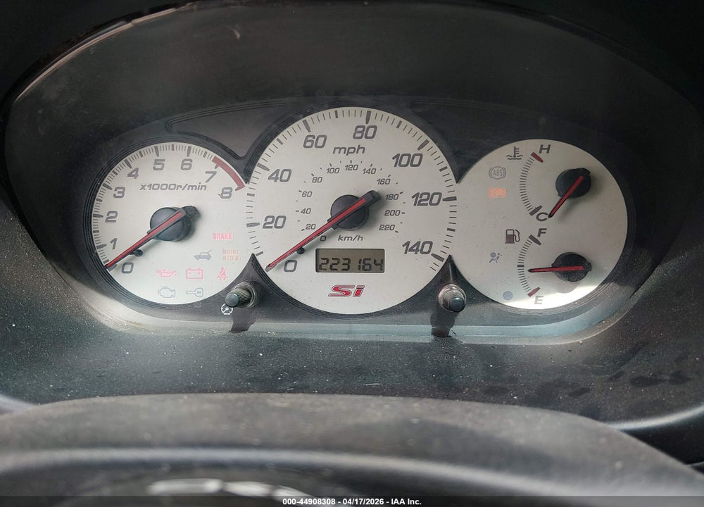 2004 HONDA CIVIC SI VIN: SHHEP33524U505425