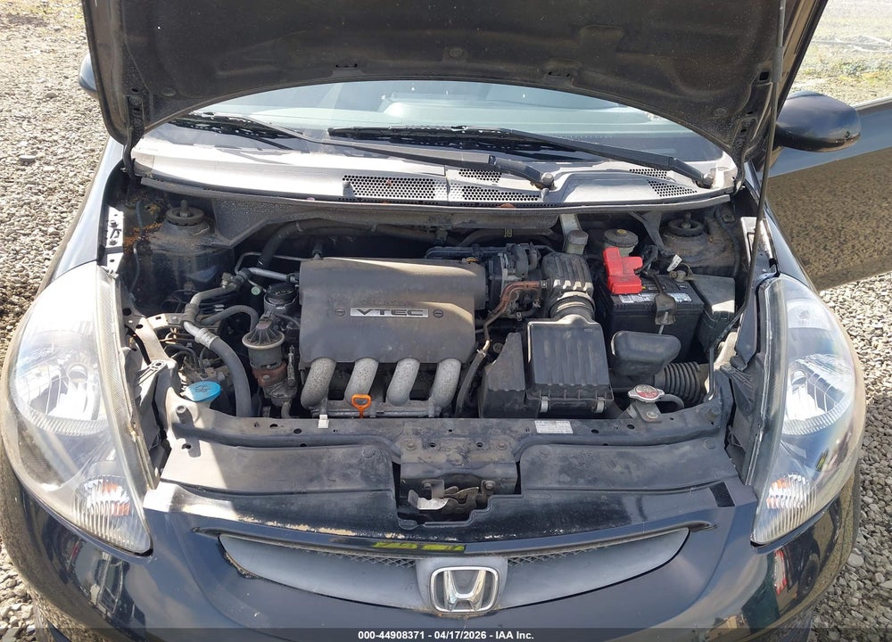 2007 HONDA FIT SPORT VIN: JHMGD37667S004839