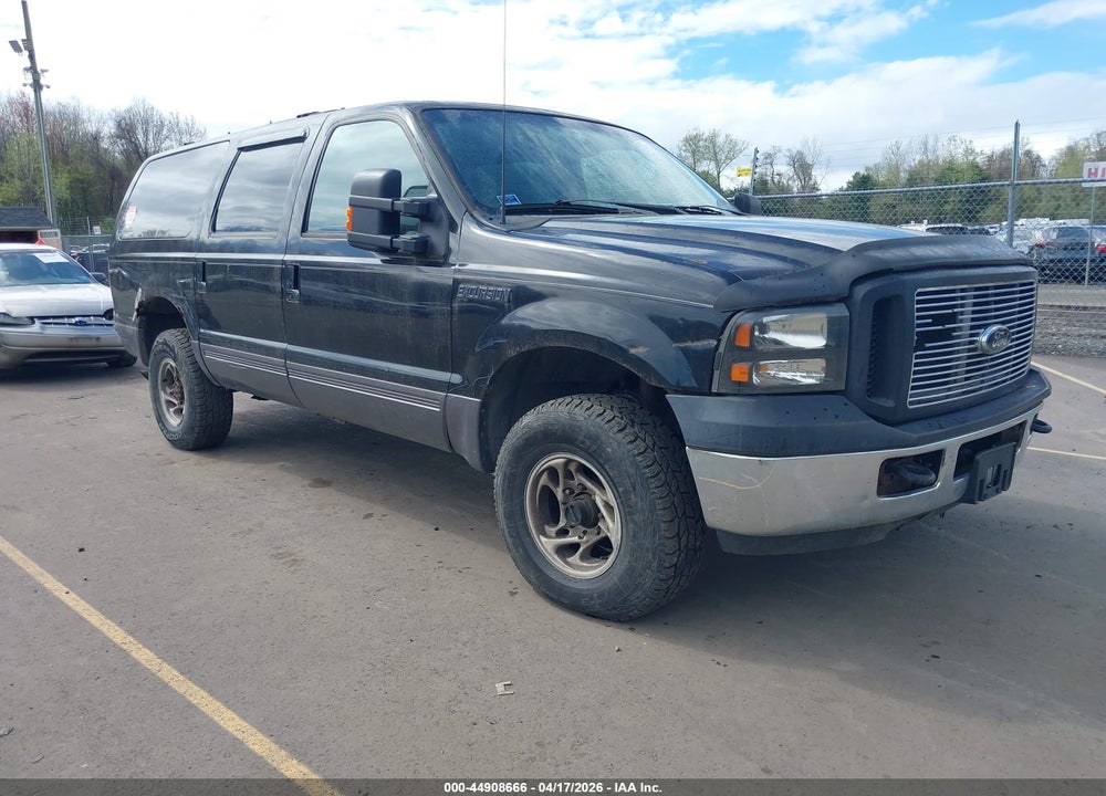 2001 FORD EXCURSION XLT VIN: 1FMNU41S21EB99702