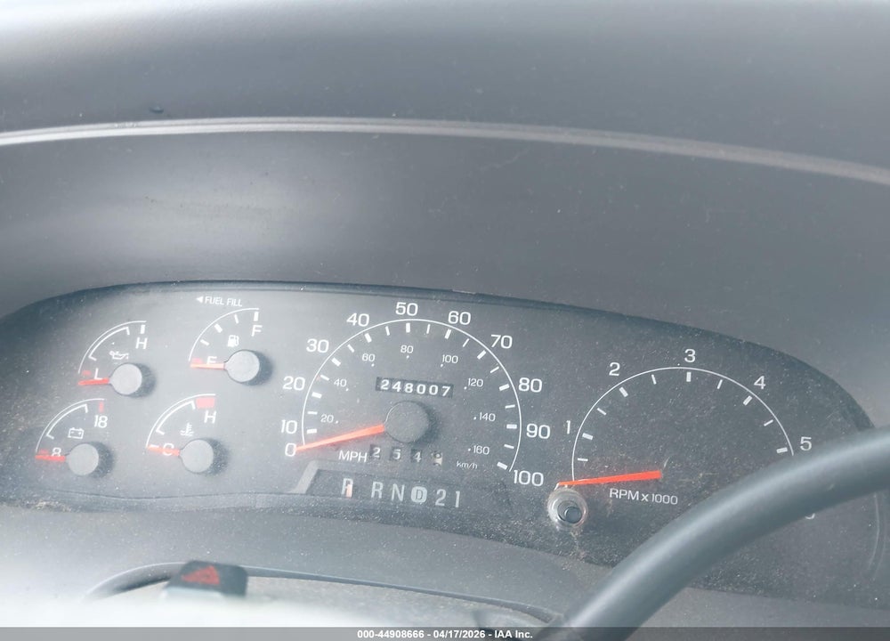 2001 FORD EXCURSION XLT VIN: 1FMNU41S21EB99702
