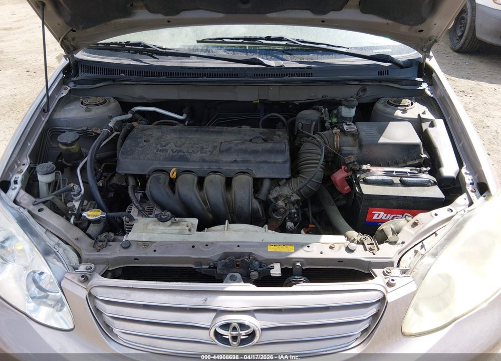 2003 TOYOTA COROLLA VIN: 1NXBR38E93Z028985