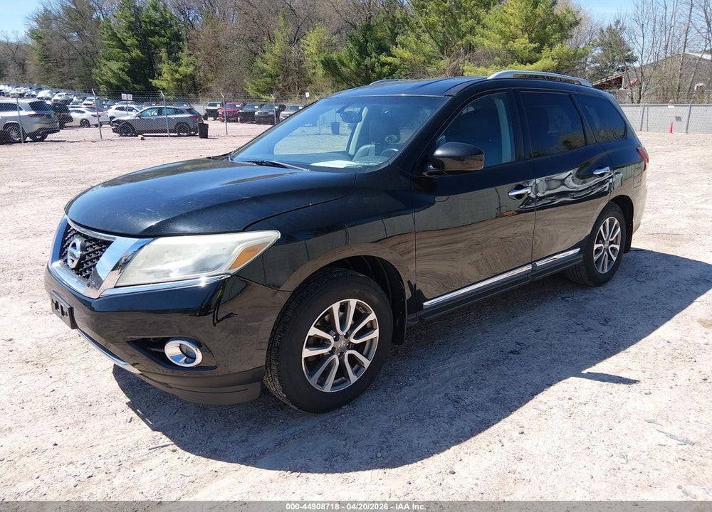 2013 NISSAN PATHFINDER SL VIN: 5N1AR2MN1DC667820