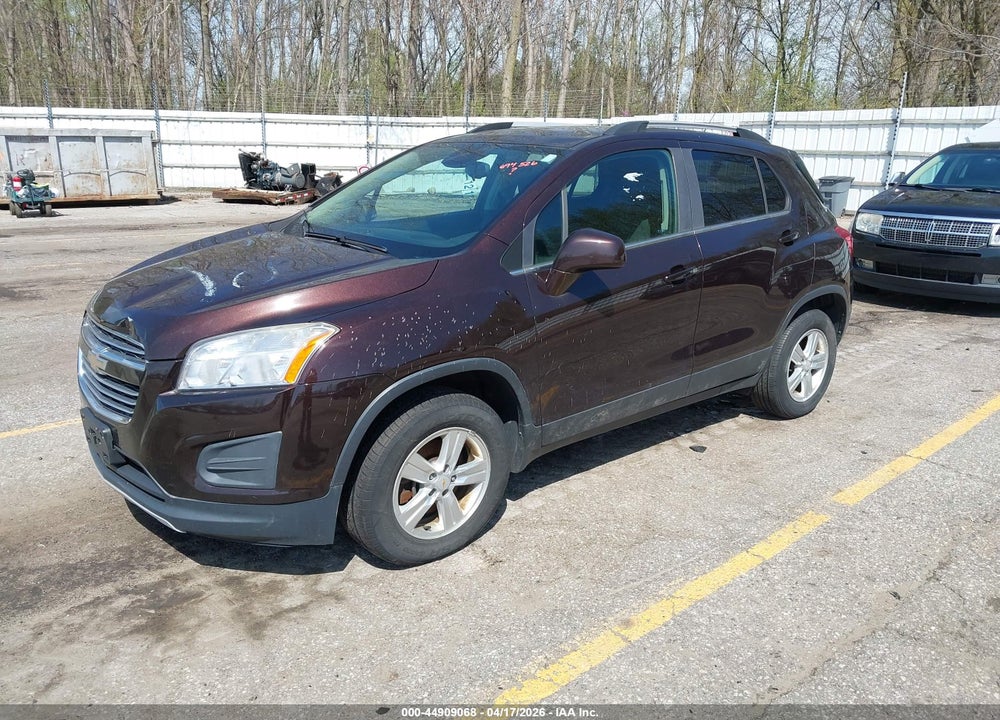 2016 CHEVROLET TRAX LT VIN: KL7CJPSB2GB694526
