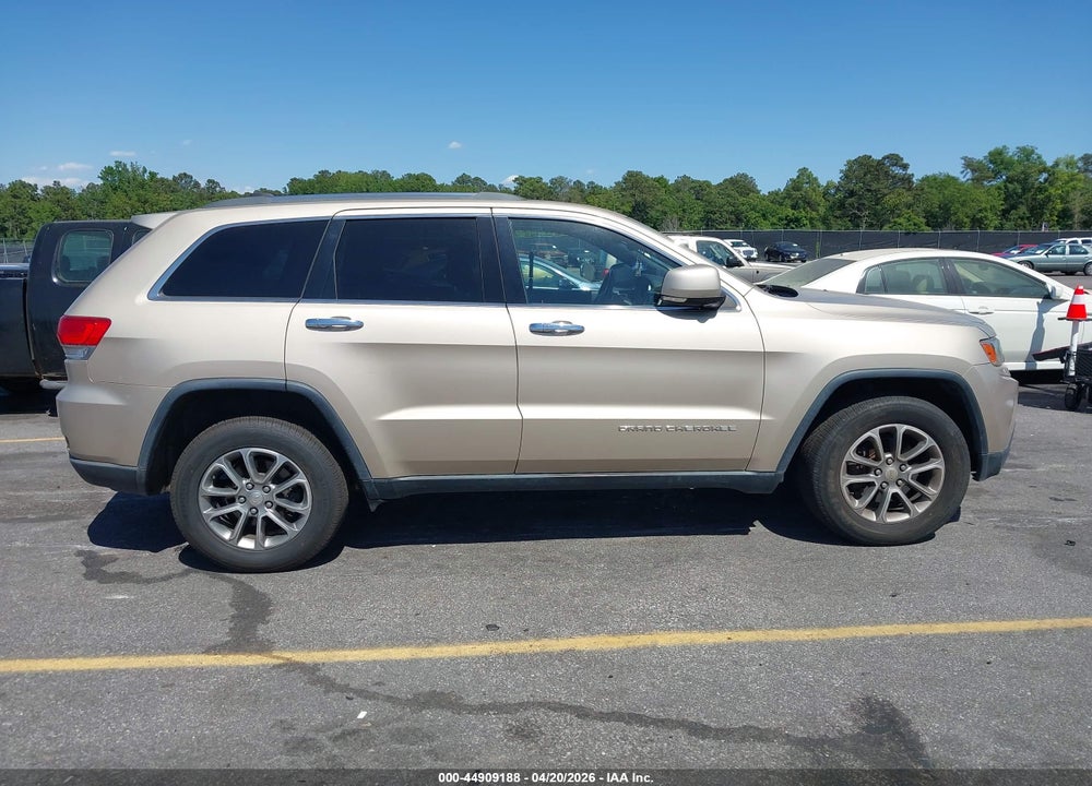 2014 JEEP GRAND CHEROKEE LIMITED VIN: 1C4RJFBGXEC498344