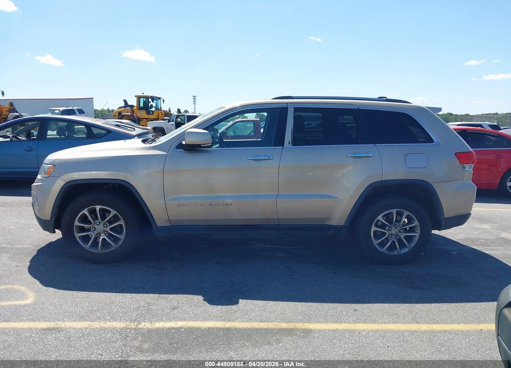 2014 JEEP GRAND CHEROKEE LIMITED VIN: 1C4RJFBGXEC498344