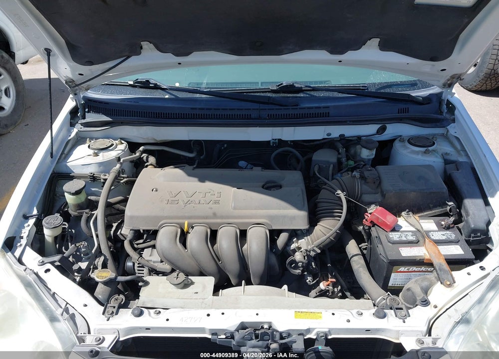 2004 TOYOTA COROLLA LE VIN: 2T1BR38E44C180918