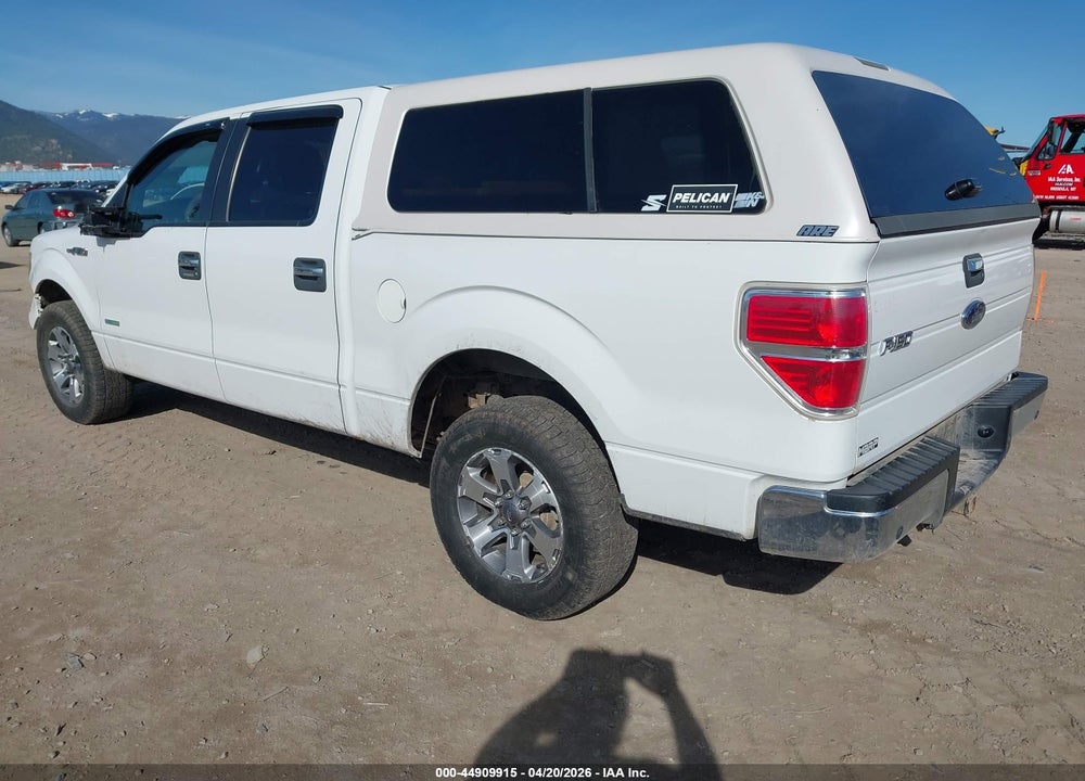 2013 FORD F-150 XLT VIN: 1FTFW1ET3DFA62593