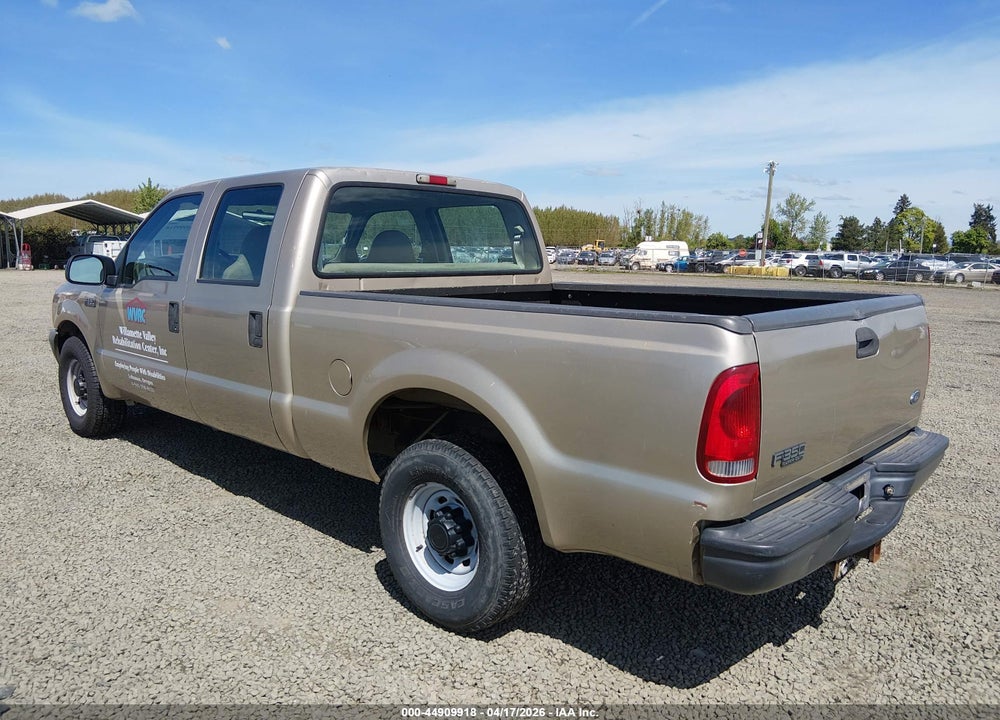 2000 FORD F-350 LARIAT/XL/XLT VIN: 1FTSW30L4YED47784