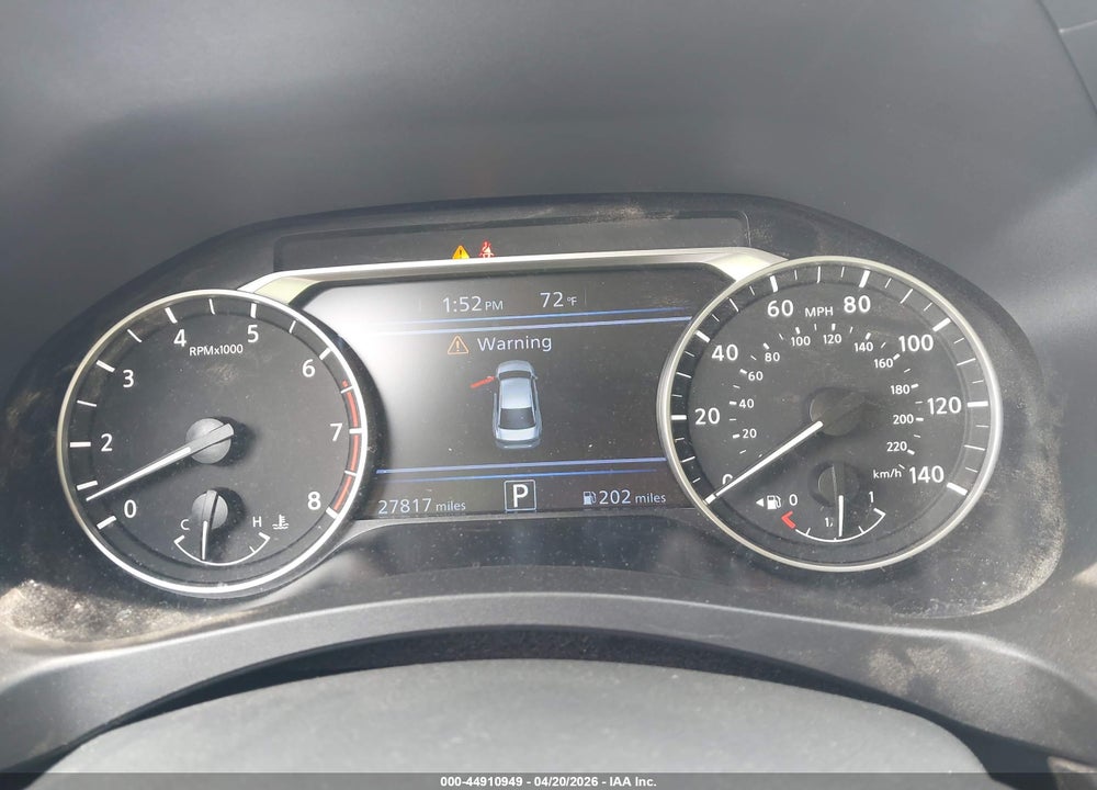 2025 NISSAN ALTIMA SV FWD VIN: 1N4BL4DV2SN379673