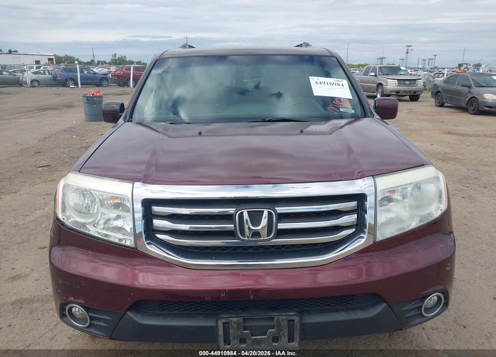 2012 HONDA PILOT EX-L VIN: 5FNYF4H57CB077009