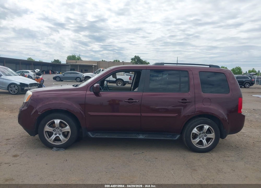 2012 HONDA PILOT EX-L VIN: 5FNYF4H57CB077009