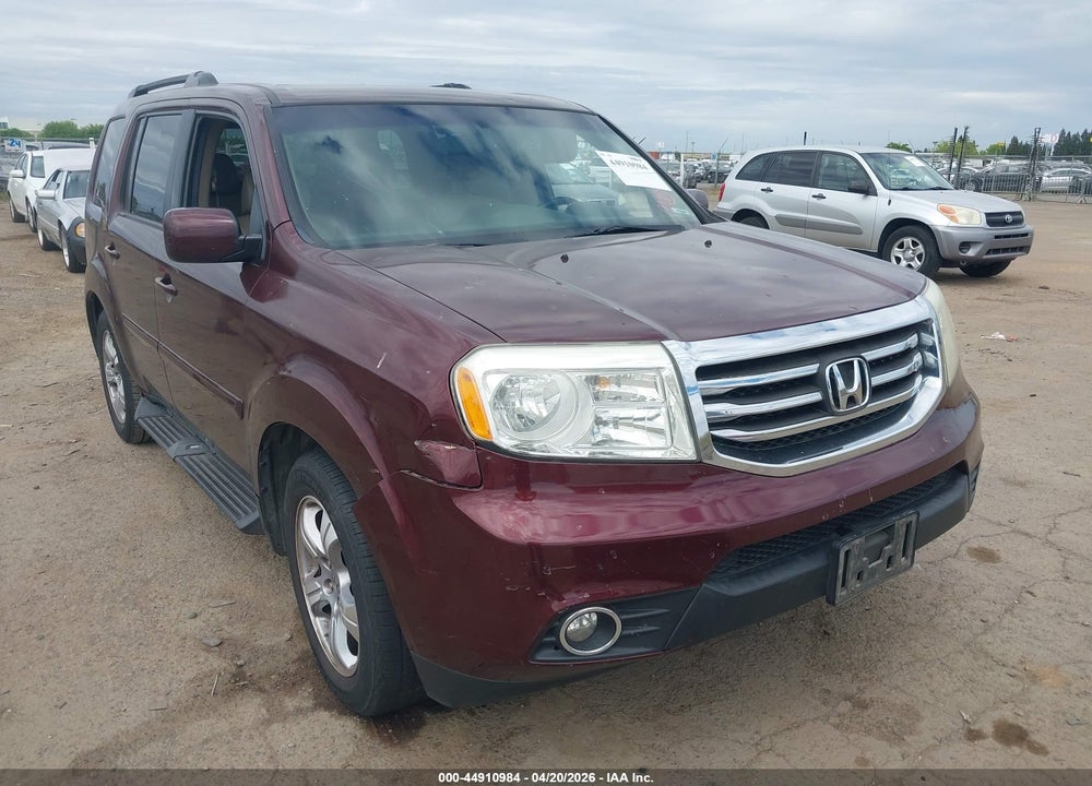 2012 HONDA PILOT EX-L VIN: 5FNYF4H57CB077009