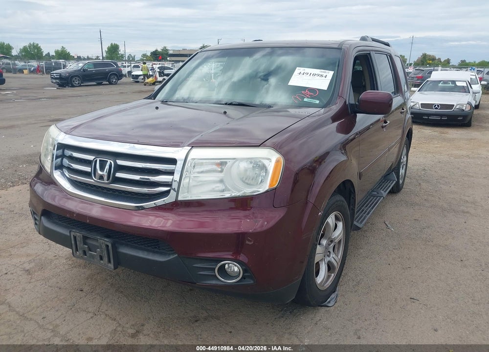 2012 HONDA PILOT EX-L VIN: 5FNYF4H57CB077009