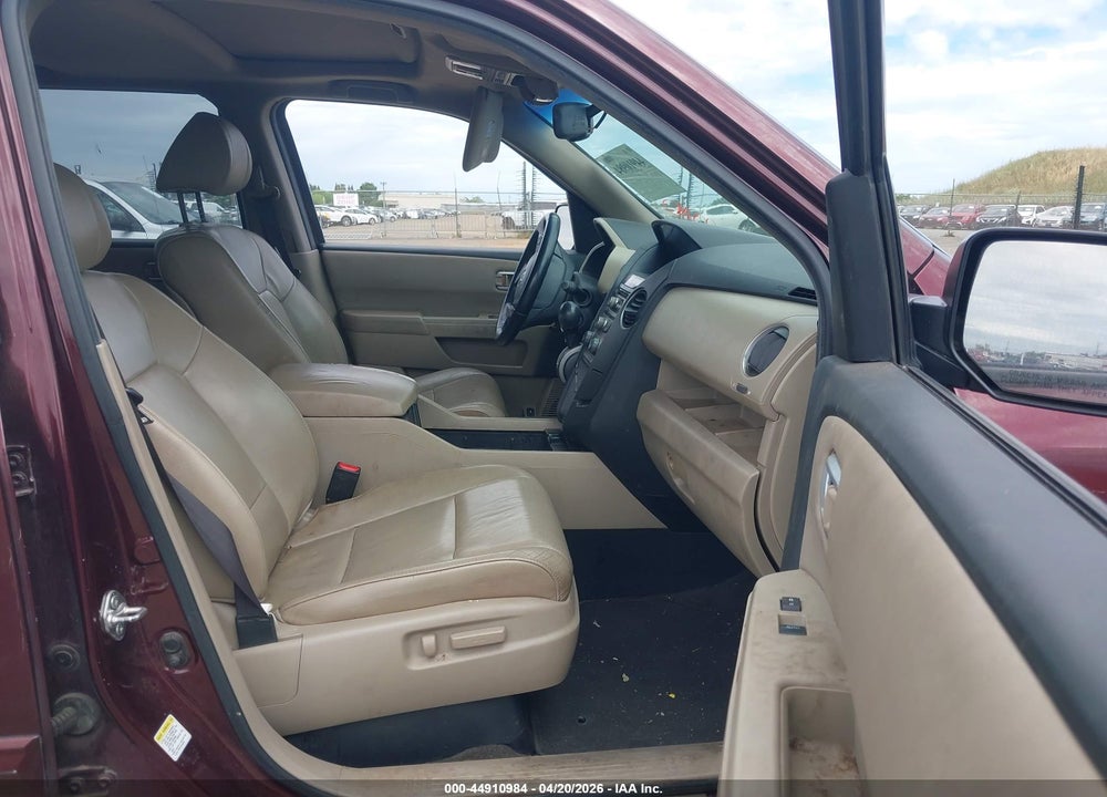 2012 HONDA PILOT EX-L VIN: 5FNYF4H57CB077009