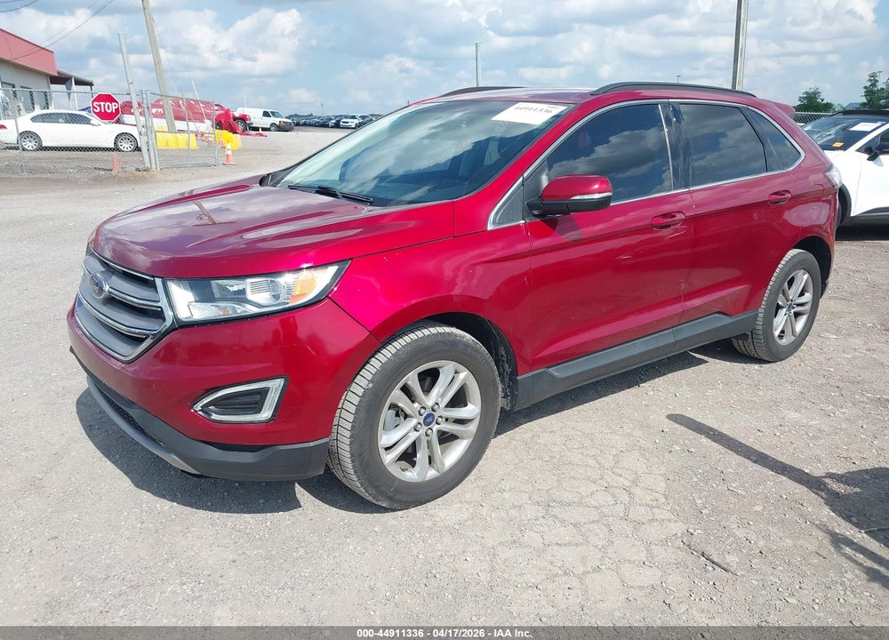 2017 FORD EDGE SEL VIN: 2FMPK3J80HBB18649