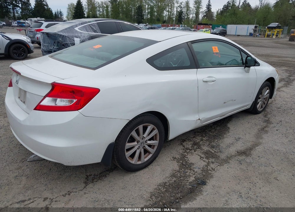 2012 HONDA CIVIC EX-L VIN: 2HGFG3B17CH523224
