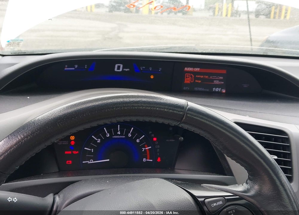 2012 HONDA CIVIC EX-L VIN: 2HGFG3B17CH523224