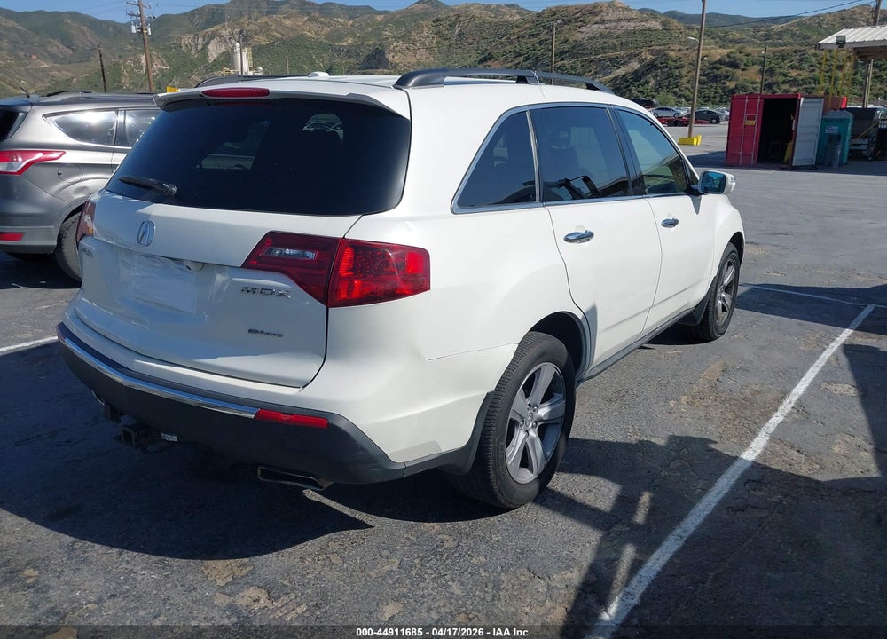 2012 ACURA MDX TECHNOLOGY PACKAGE VIN: 2HNYD2H38CH500645