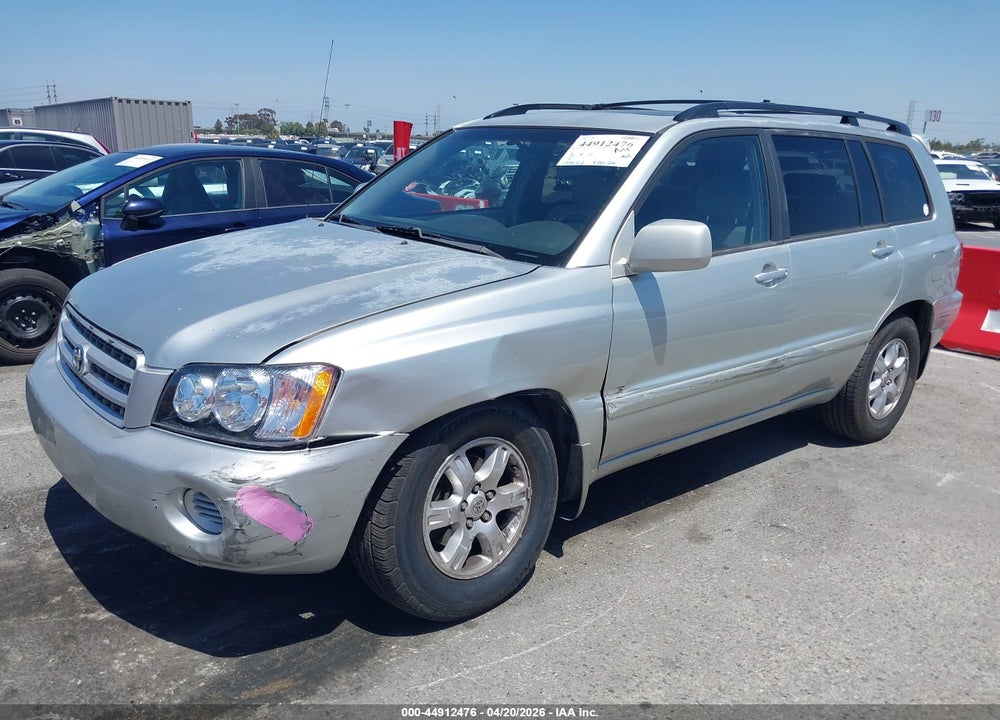 2003 TOYOTA HIGHLANDER V6 VIN: JTEGF21A030086765