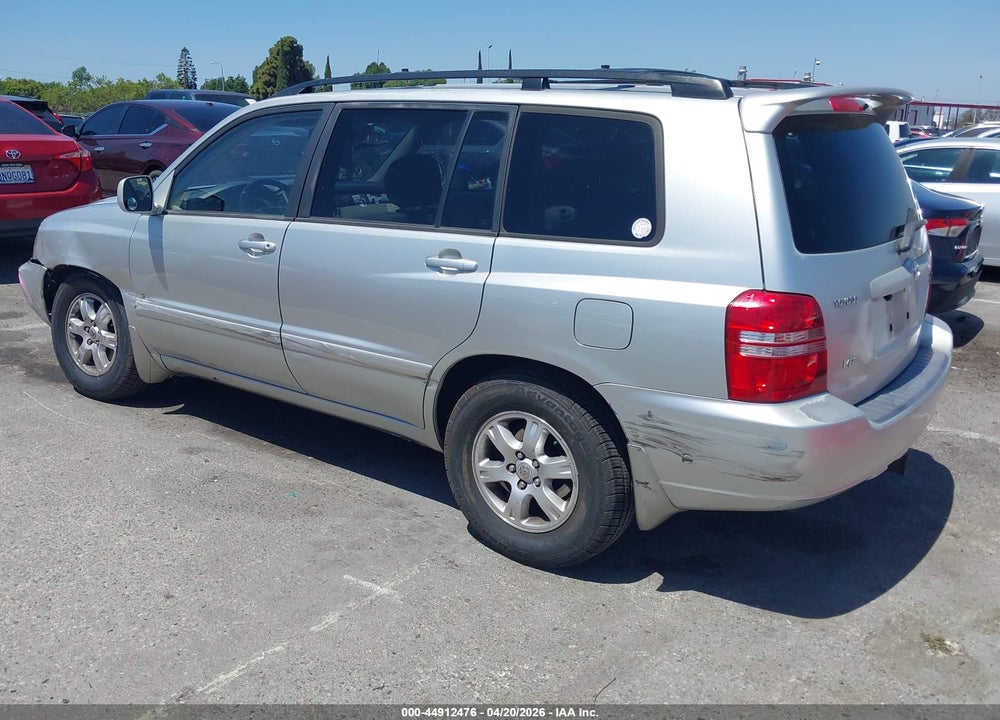 2003 TOYOTA HIGHLANDER V6 VIN: JTEGF21A030086765