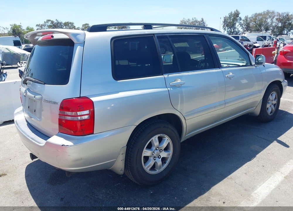 2003 TOYOTA HIGHLANDER V6 VIN: JTEGF21A030086765