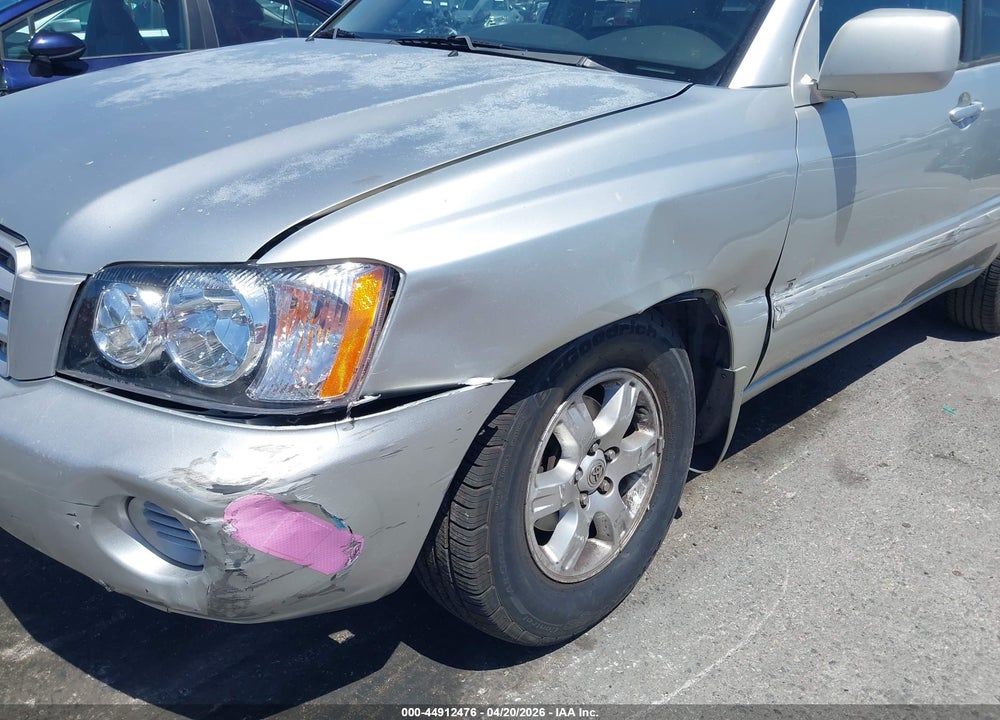 2003 TOYOTA HIGHLANDER V6 VIN: JTEGF21A030086765