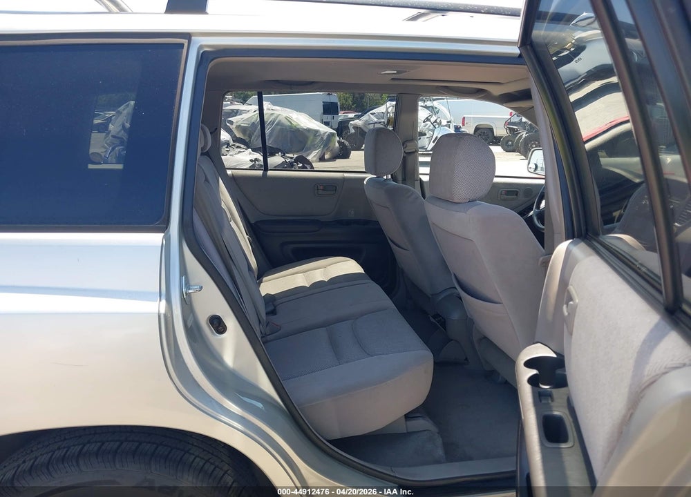 2003 TOYOTA HIGHLANDER V6 VIN: JTEGF21A030086765
