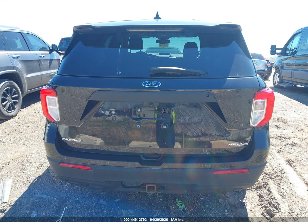 2021 FORD POLICE INTERCEPTOR UTILITY VIN: 1FM5K8AB8MGA64858