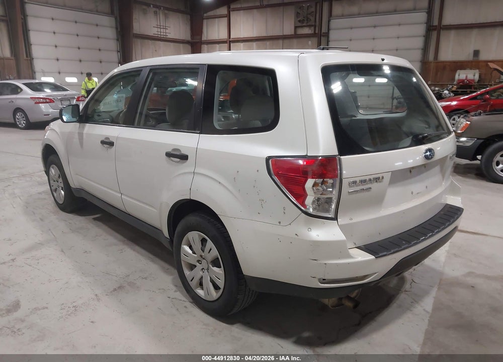 2010 SUBARU FORESTER 2.5X VIN: JF2SH6AC9AH735951
