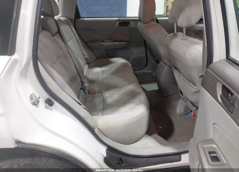 2010 SUBARU FORESTER 2.5X VIN: JF2SH6AC9AH735951
