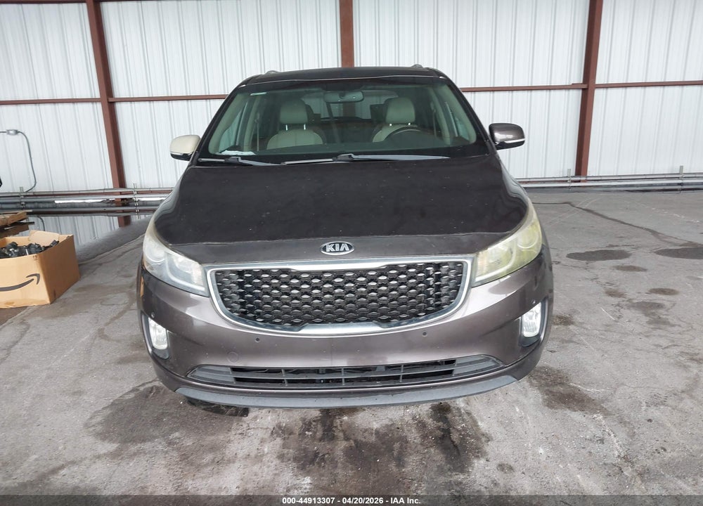 2017 KIA SEDONA EX VIN: KNDMC5C18H6253487