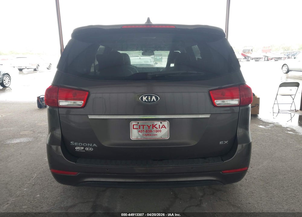 2017 KIA SEDONA EX VIN: KNDMC5C18H6253487