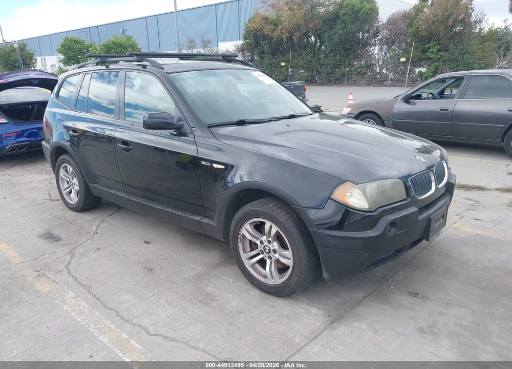 2005 BMW X3 3.0I VIN: WBXPA93405WD21786