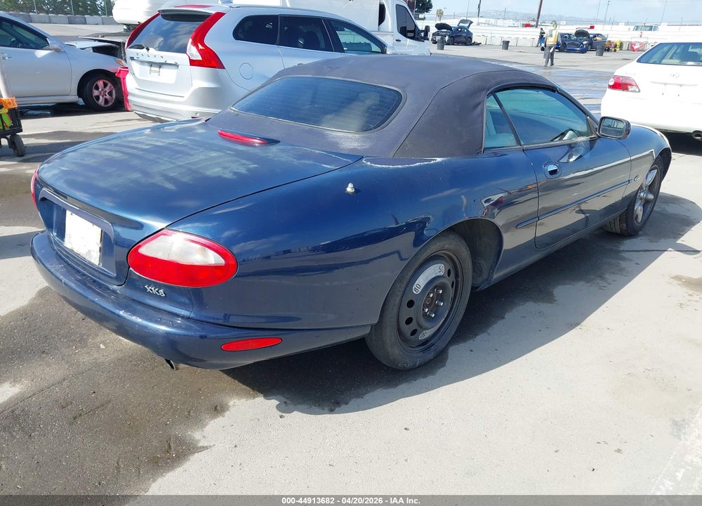 2000 JAGUAR XK8 VIN: SAJJA42C7YNA07918