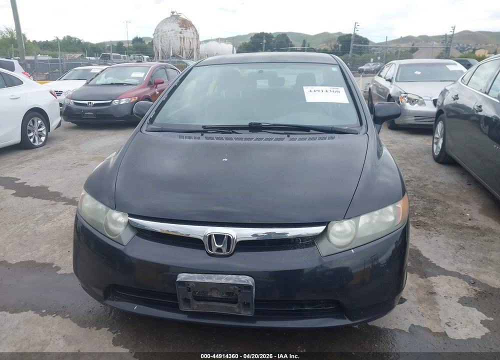 2008 HONDA CIVIC LX VIN: 1HGFA15538L000720