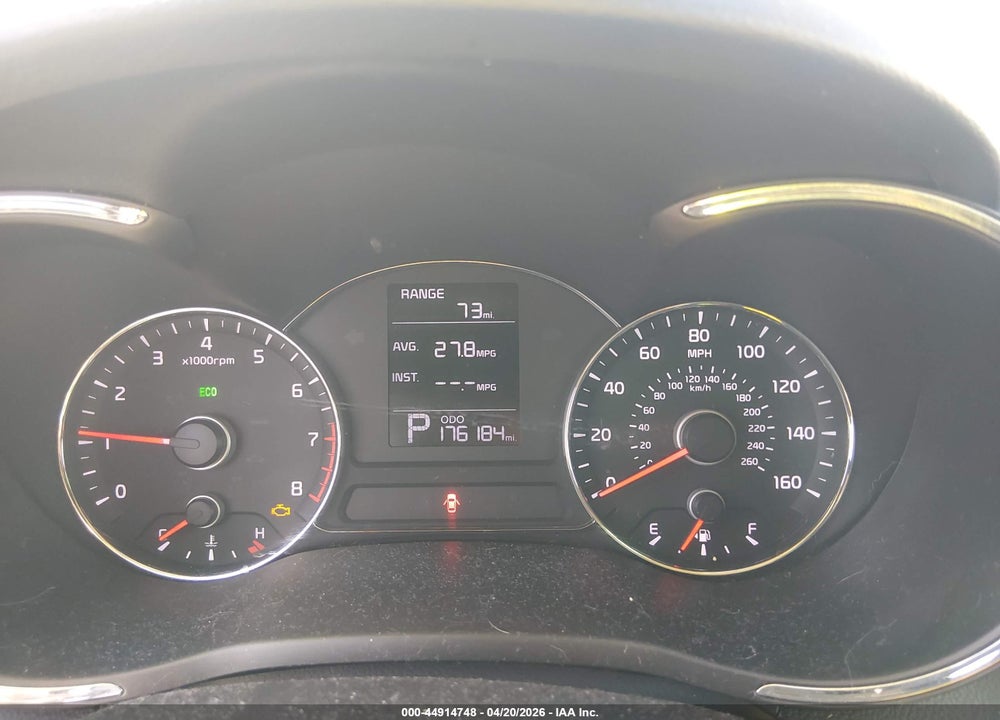 2016 KIA FORTE LX VIN: KNAFK4A62G5540183
