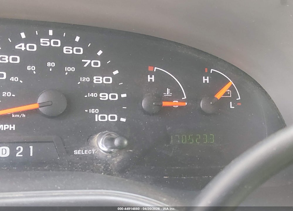 2004 FORD E-350 SUPER DUTY COMMERCIAL/RECREATIONAL VIN: 1FTSE34L54HA34488