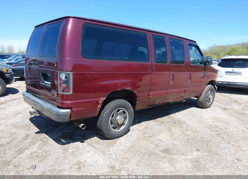 2004 FORD E-350 SUPER DUTY COMMERCIAL/RECREATIONAL VIN: 1FTSE34L54HA34488