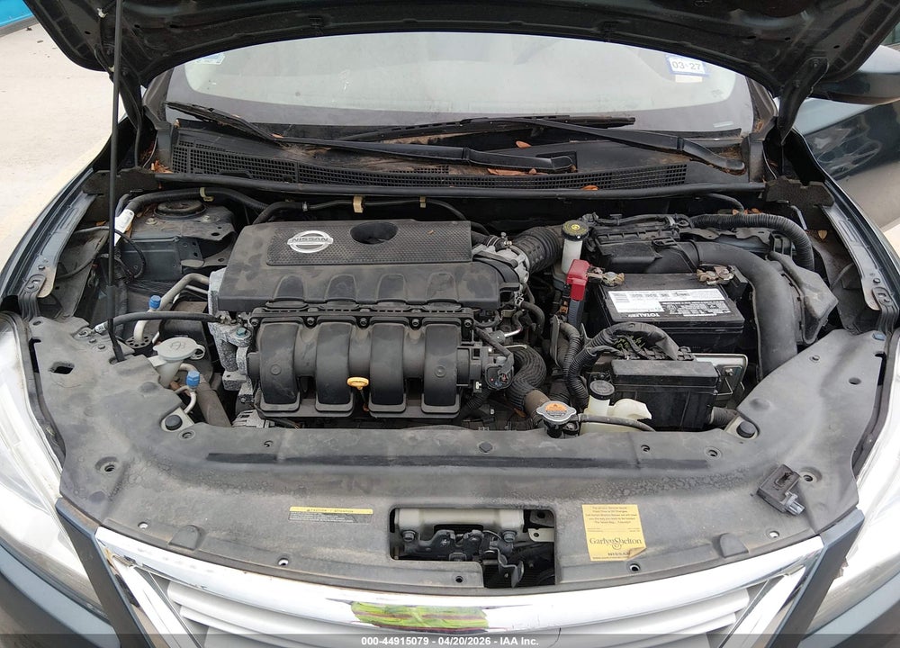2014 NISSAN SENTRA SV VIN: 3N1AB7AP3EY315846