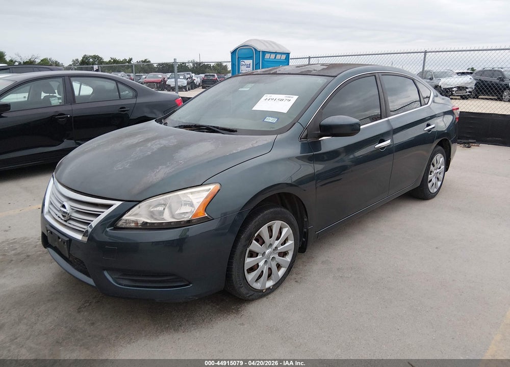 2014 NISSAN SENTRA SV VIN: 3N1AB7AP3EY315846